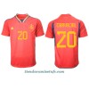 Camiseta de fútbol España Daniel Carvajal 20 Primera Equipación Mundial 2022 - Hombre